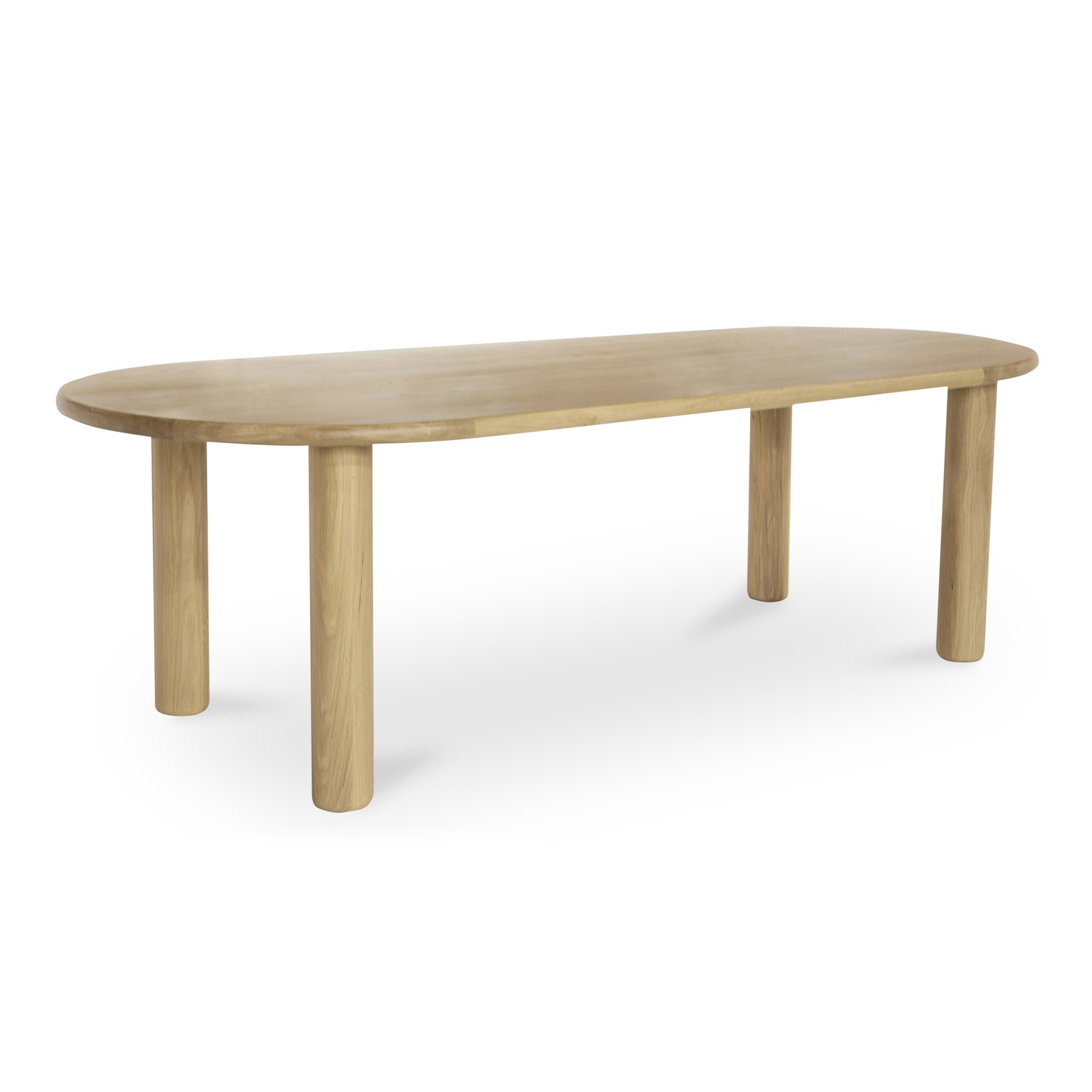 Moe’s Home Collection MILO Wood Dining Table Natural Color
