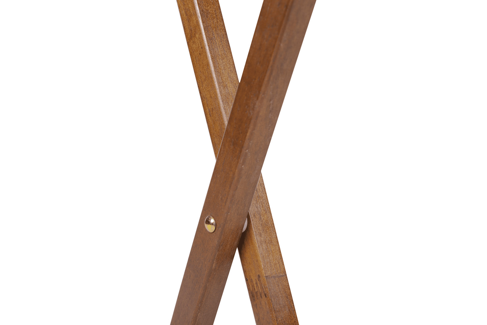 Rubberwood Folding TV Tray Table, Walnut (Set of 2)