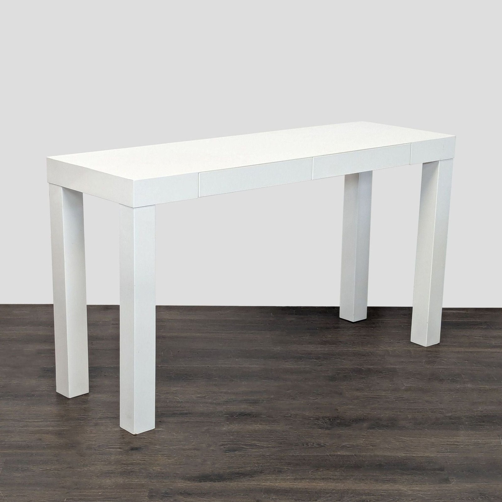 West Elm Parsons White Console