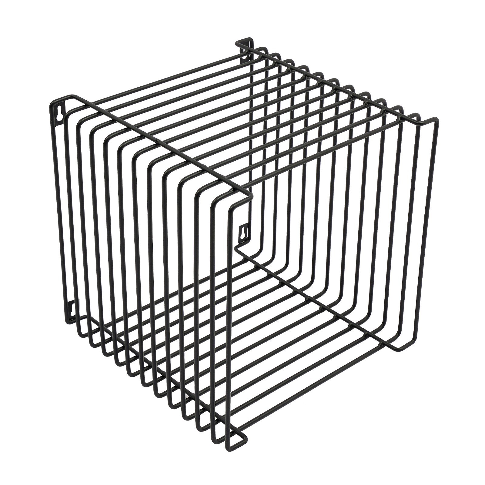 Linear Side Table Square Geometry Retro End Desk Multi-Purpose Tables Furniture