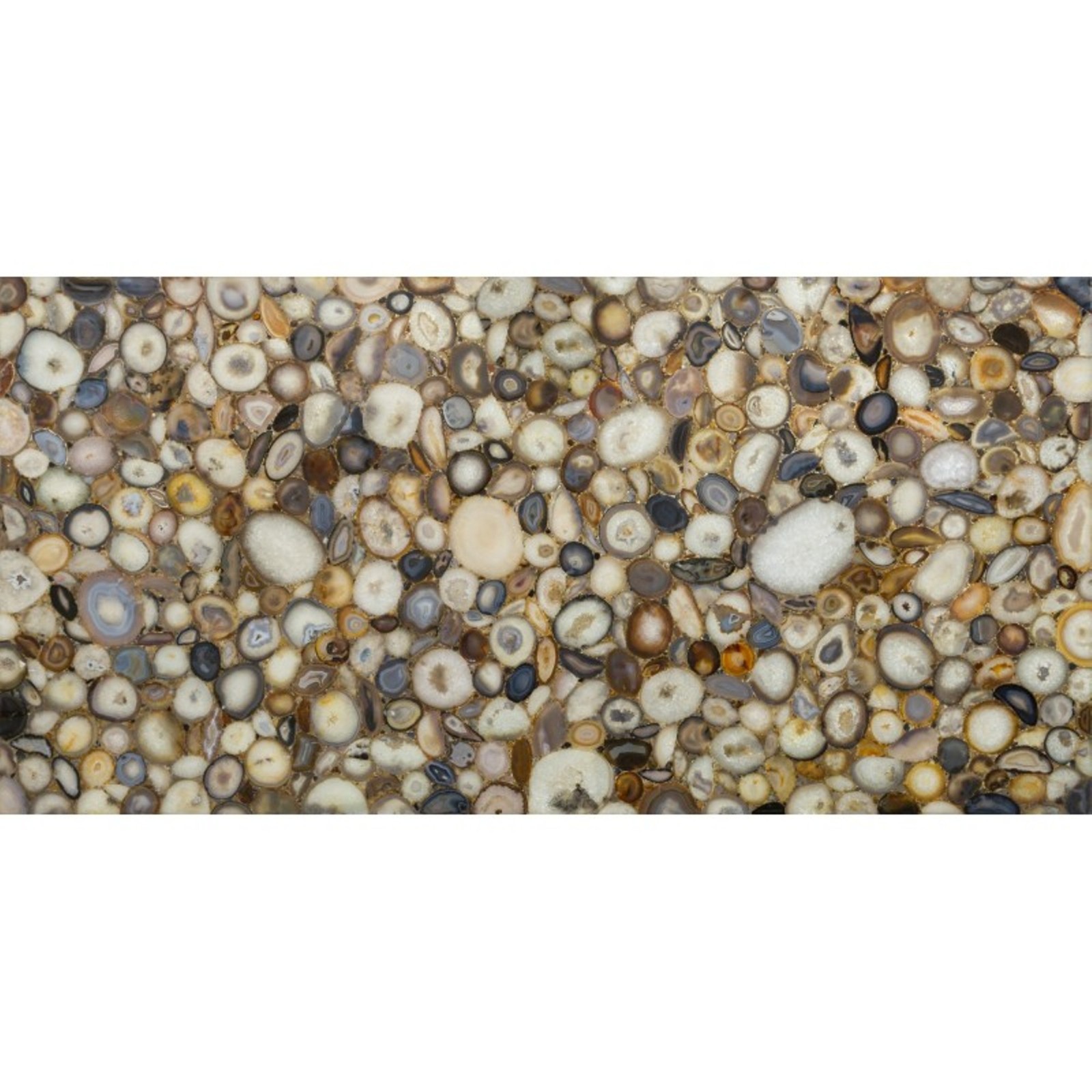 Yellow Agate Side Table Top | Epoxy Agate Coffee Table | Custom Stone Backsplash