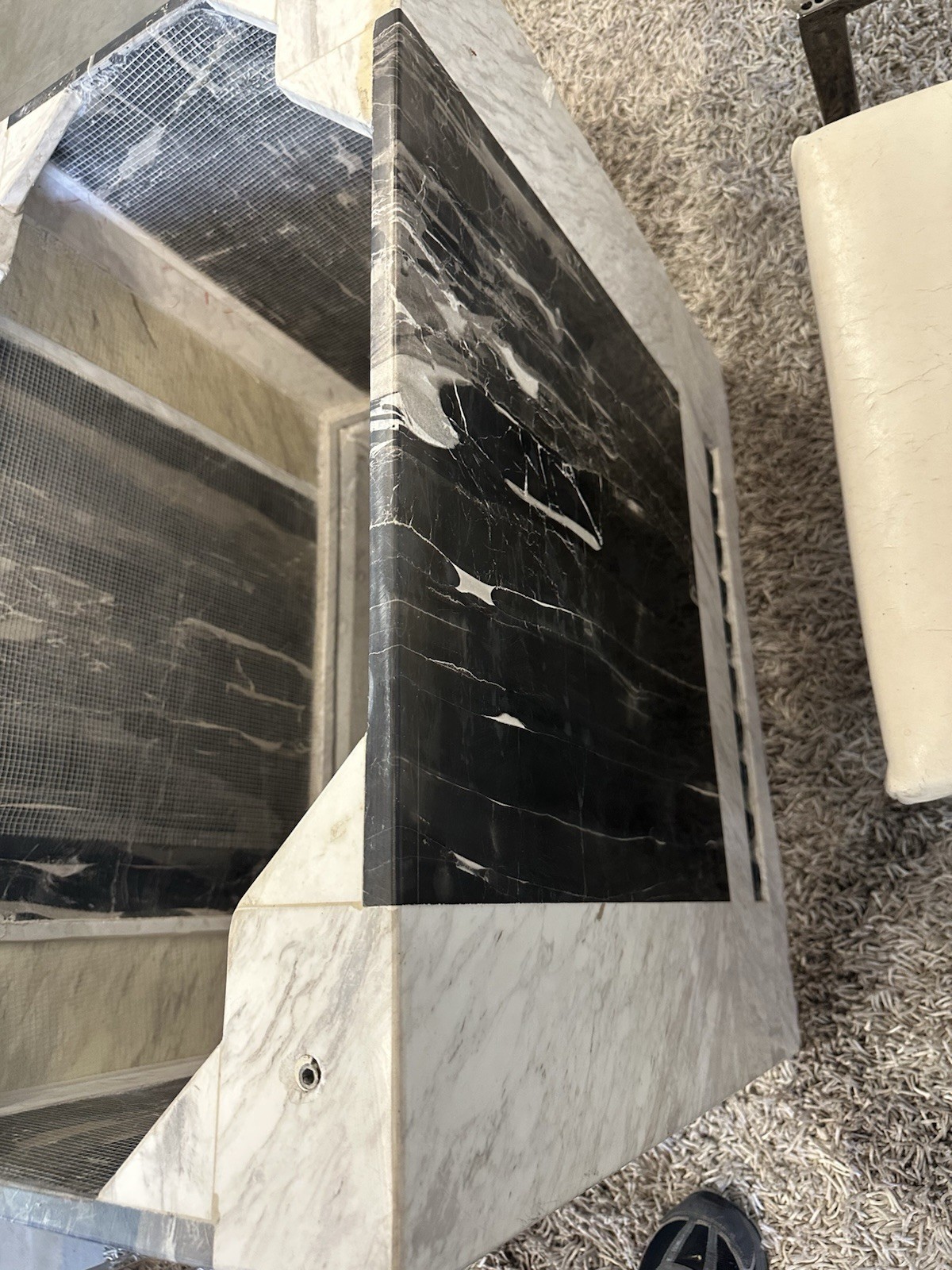 Solid Marble Table Top And Base