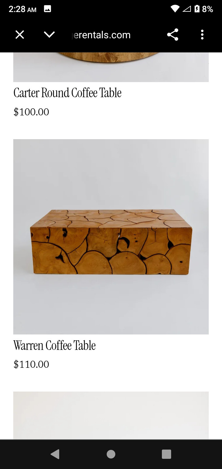 Teak Wood Coffee Table 47 3/16×31 1/2in Living Sofa Solid Furniture Natural