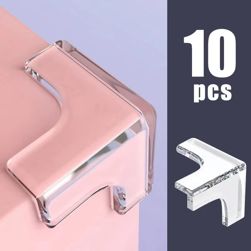 10PCS/4PCS Clear Anti-Collision Coffee Table Furniture Corner Protectors Childre