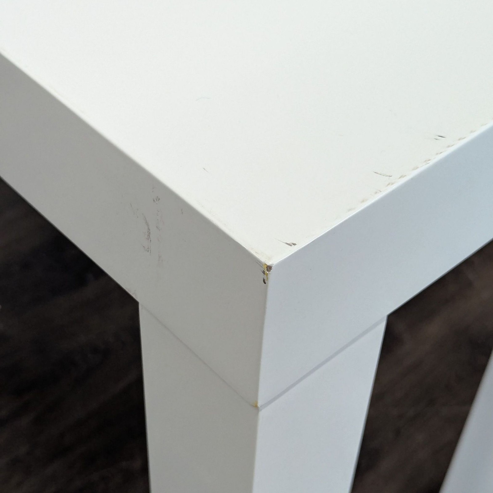 West Elm Parsons White Console