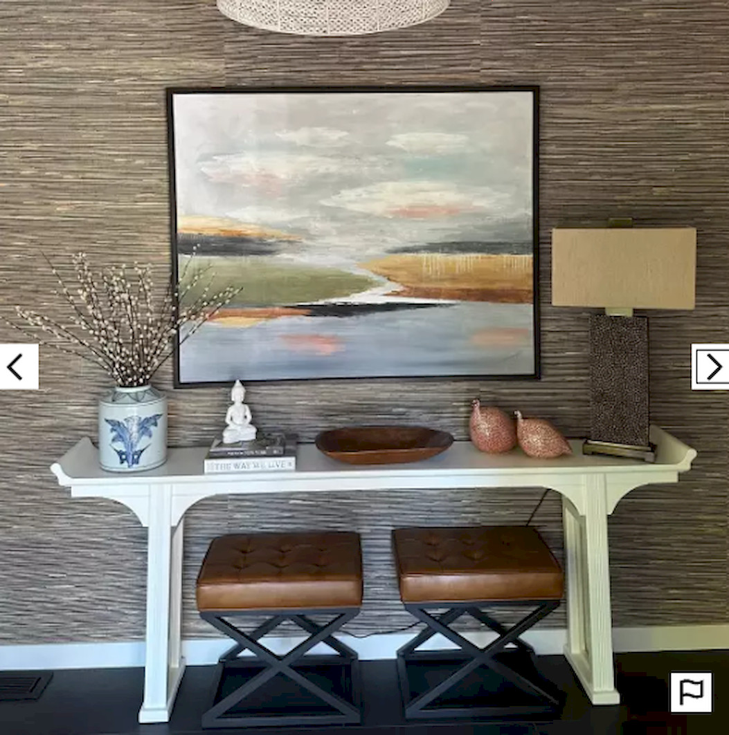 Ballard Designs Ananda Console Table – White