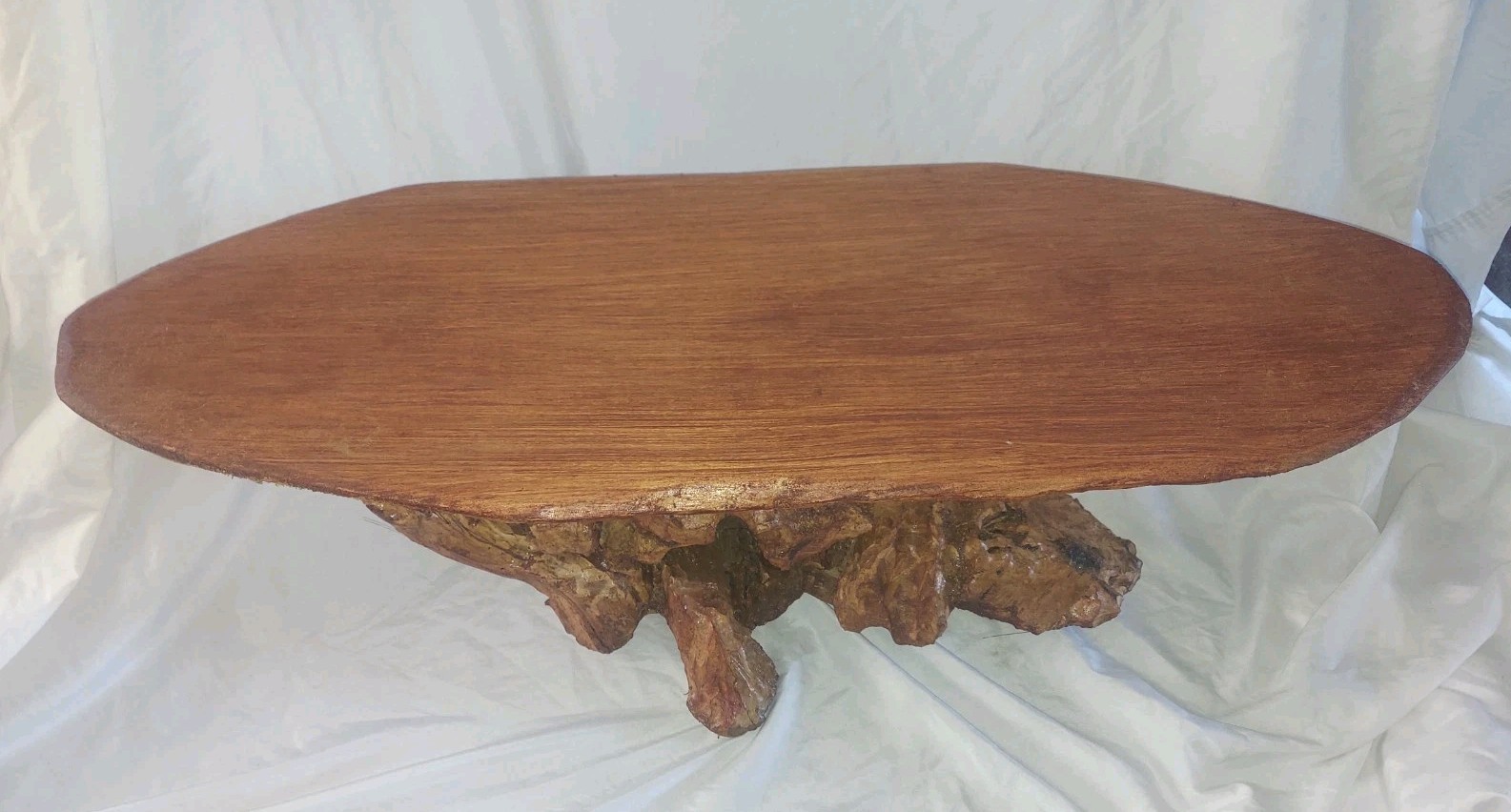 Coffee Table Solid Wood Cottagecore Bonsai Stand 36x12x12″ Natural Accent Rustic