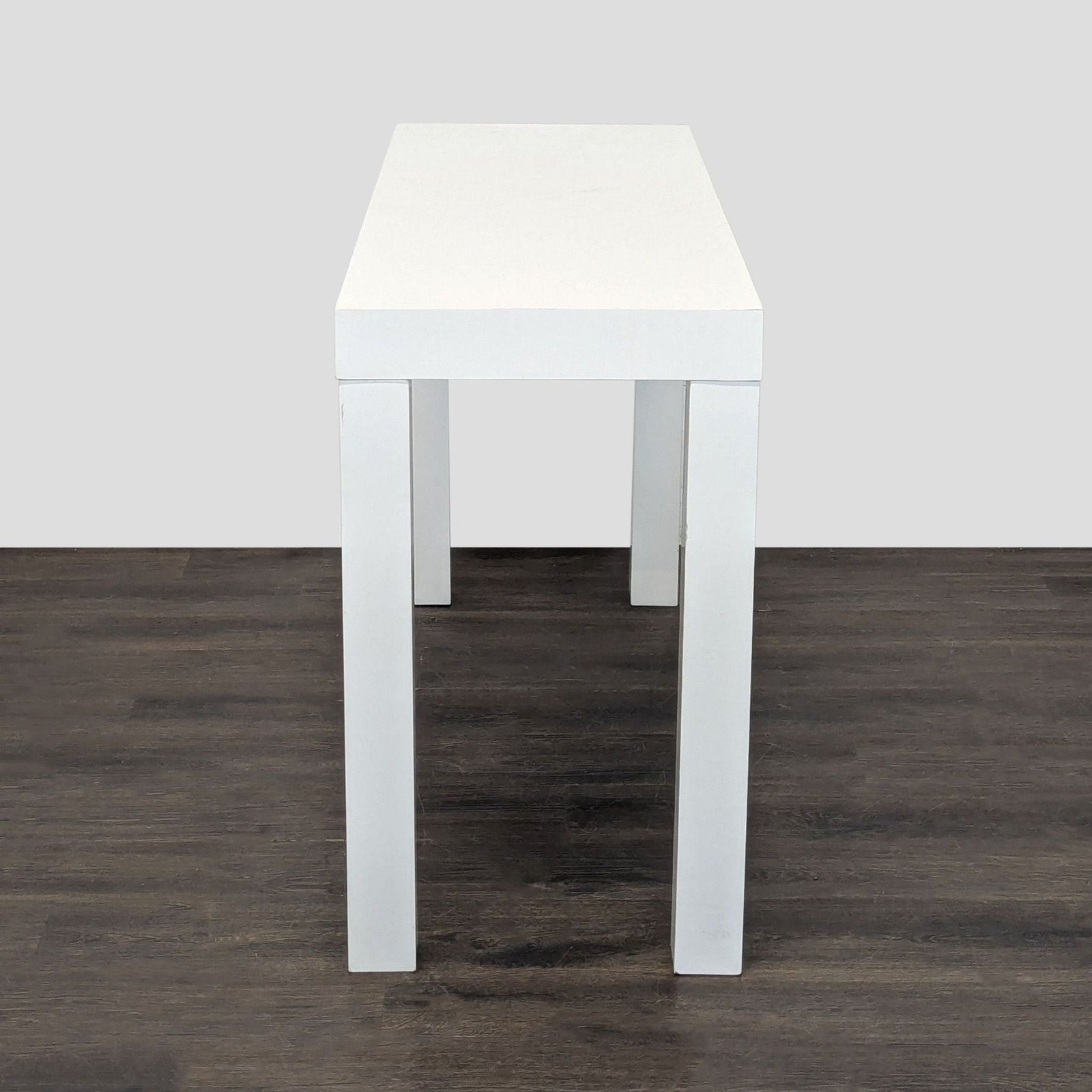 West Elm Parsons White Console