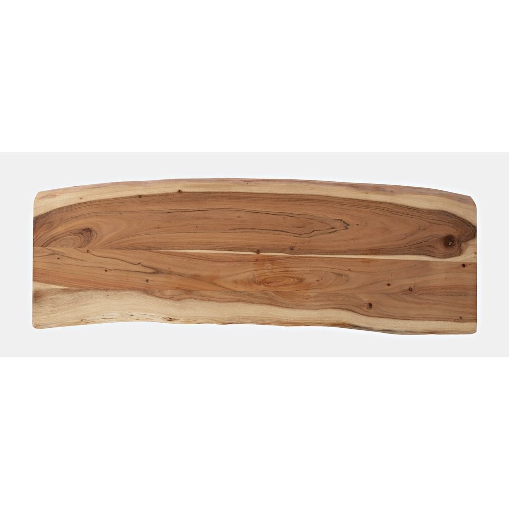Nature’s Edge 48” Modern Solid Wood Live Edge Bench