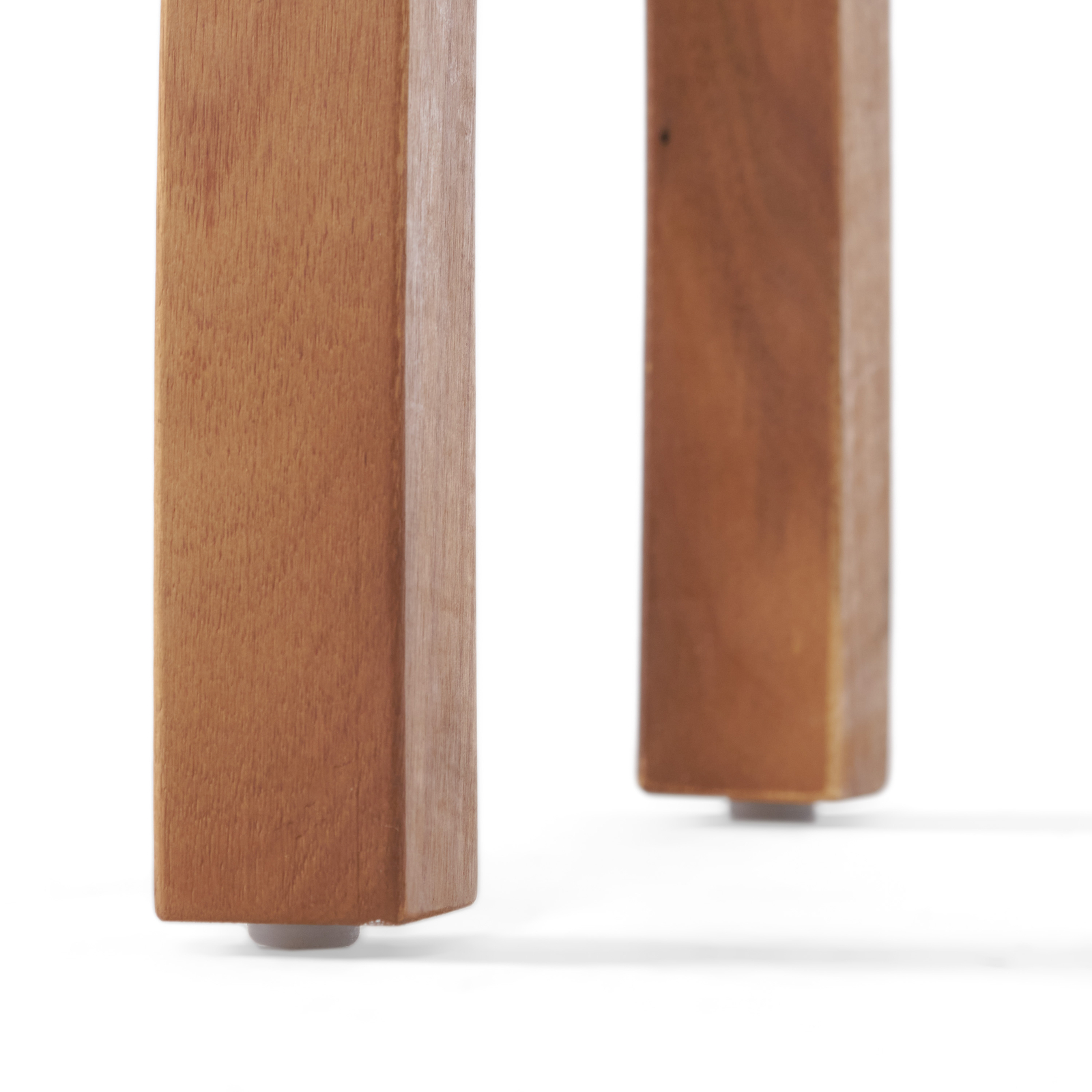 Outdoor Acacia Wood Square End Table, Teak