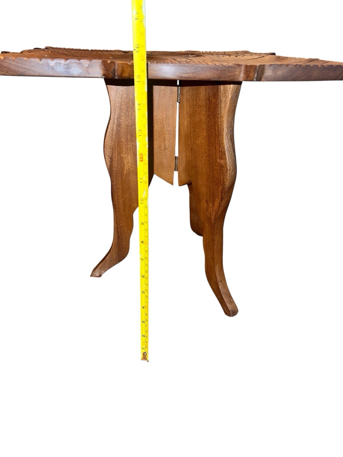 Hand carved Wooden Plant Table 15×15- (2Pcs)