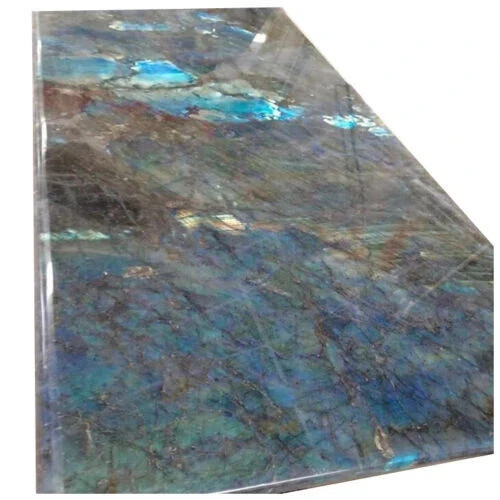 Lemurian Blue Labradorite Granite Countertop | Electric Blue Flash Natural Stone