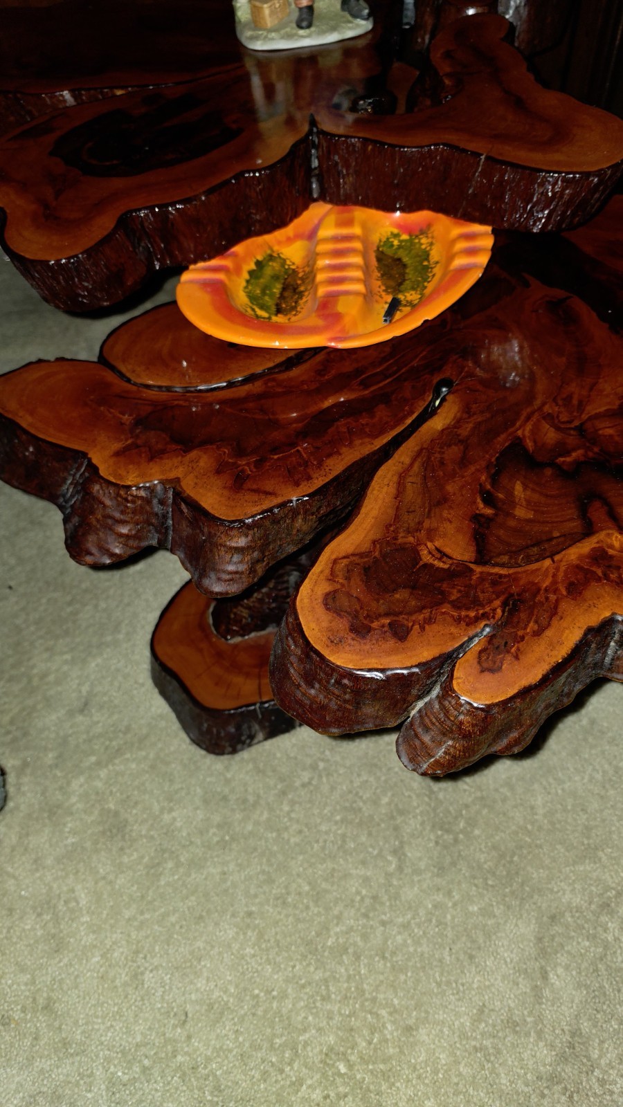 redwood burl table