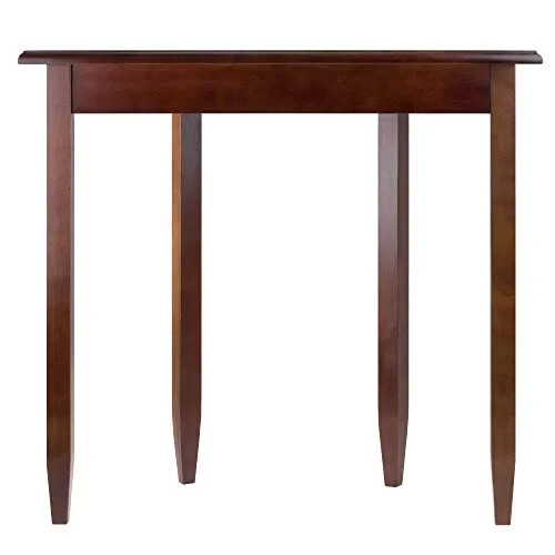 Small Half Moon Console Table Hall Entryway Living Room Wooden Accent Display