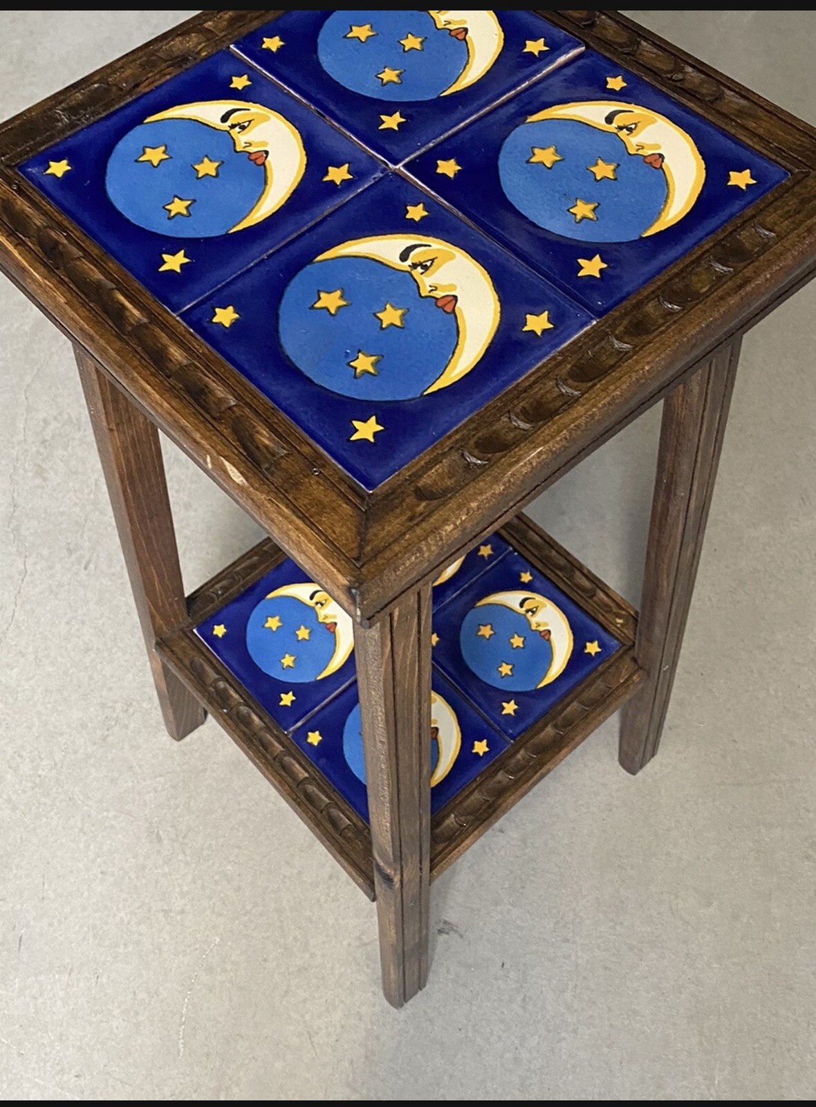 Moon Talavera Stand/Night Stand/End Table