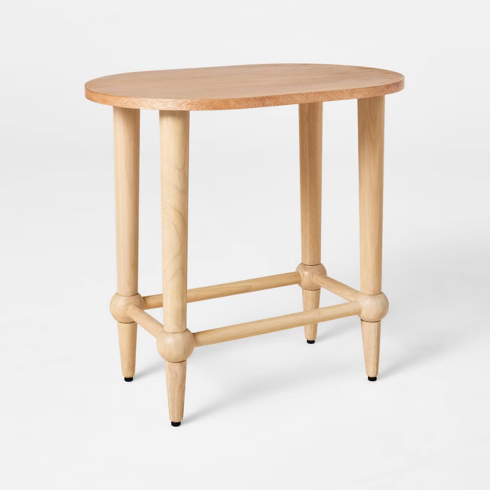 Darner Accent Table Natural Wood – Threshold designed with Studio McGee