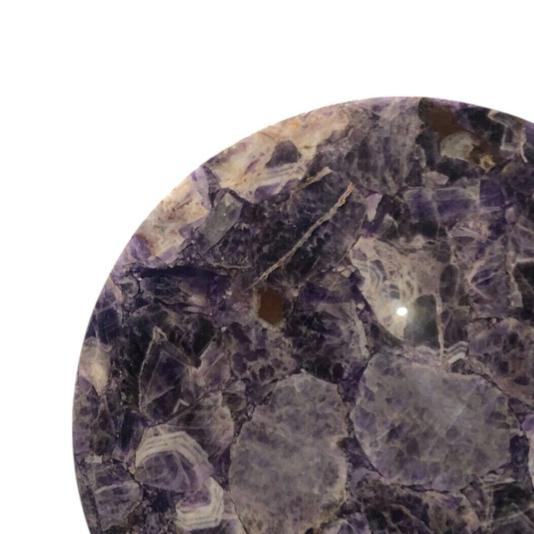 Round Coffee Table, Amethyst Table Top, Living Room Dining Table, Home Decors
