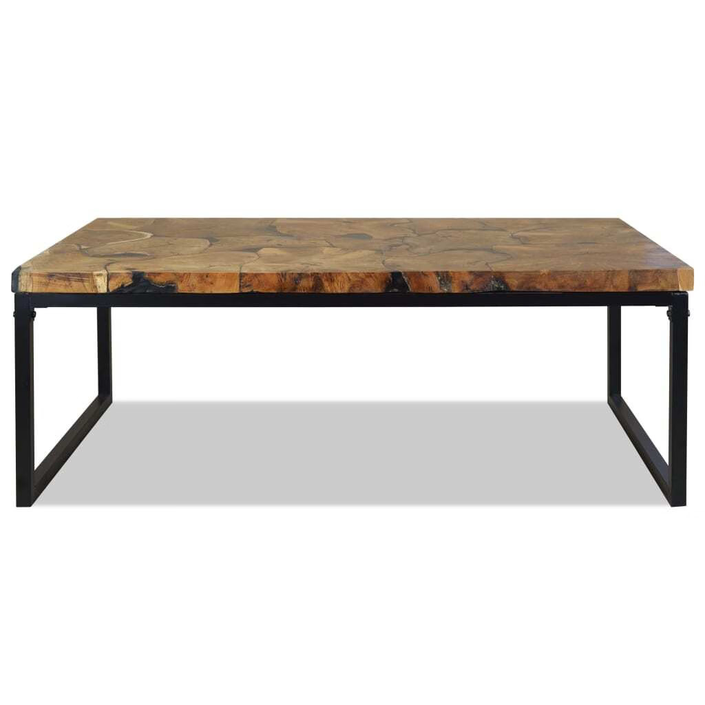 Coffee Table Teak Resin 43.3″x23.6″x15.7