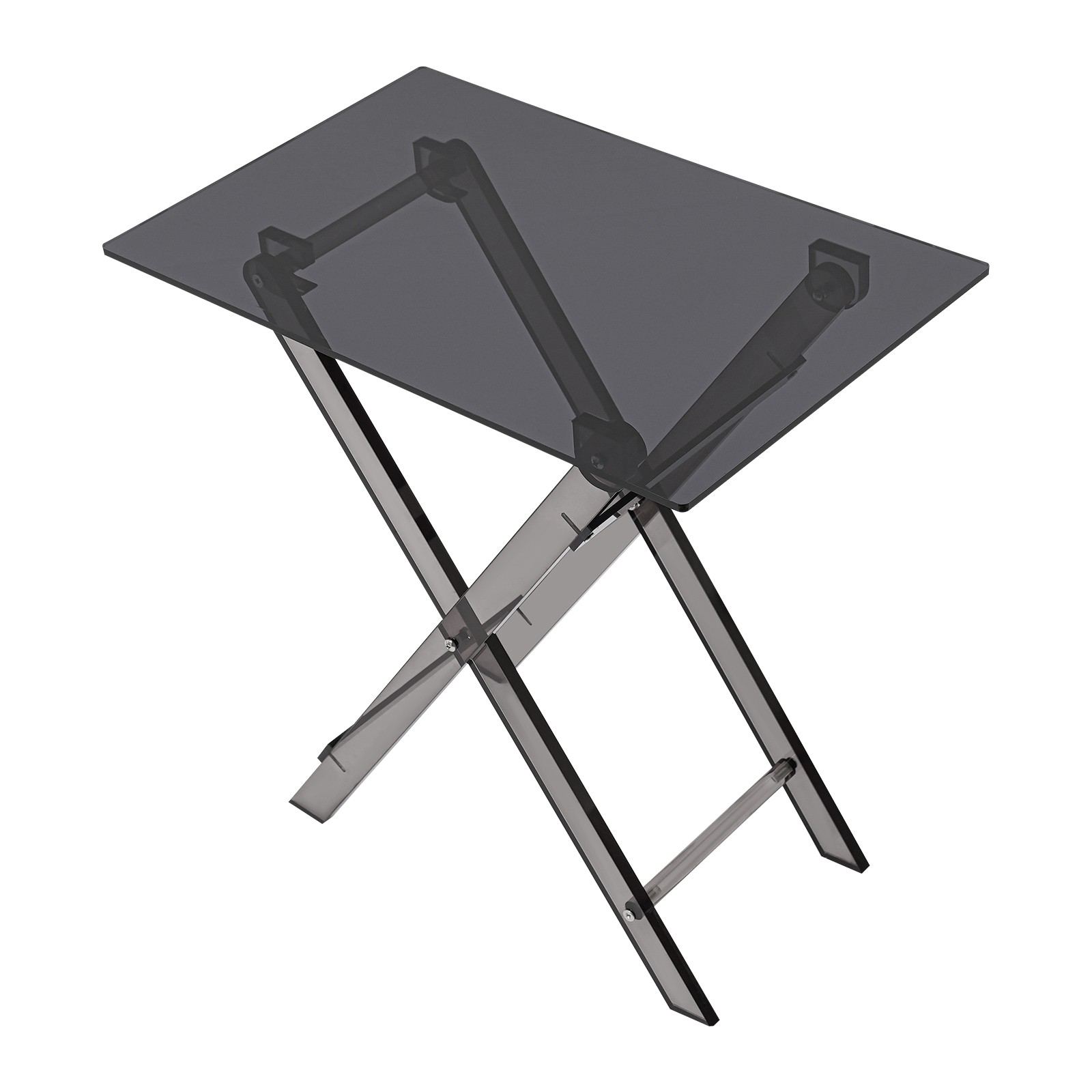 Acrylic Folding Table Coffe Table Foldable Dining Table For Cafe Bar Living Room