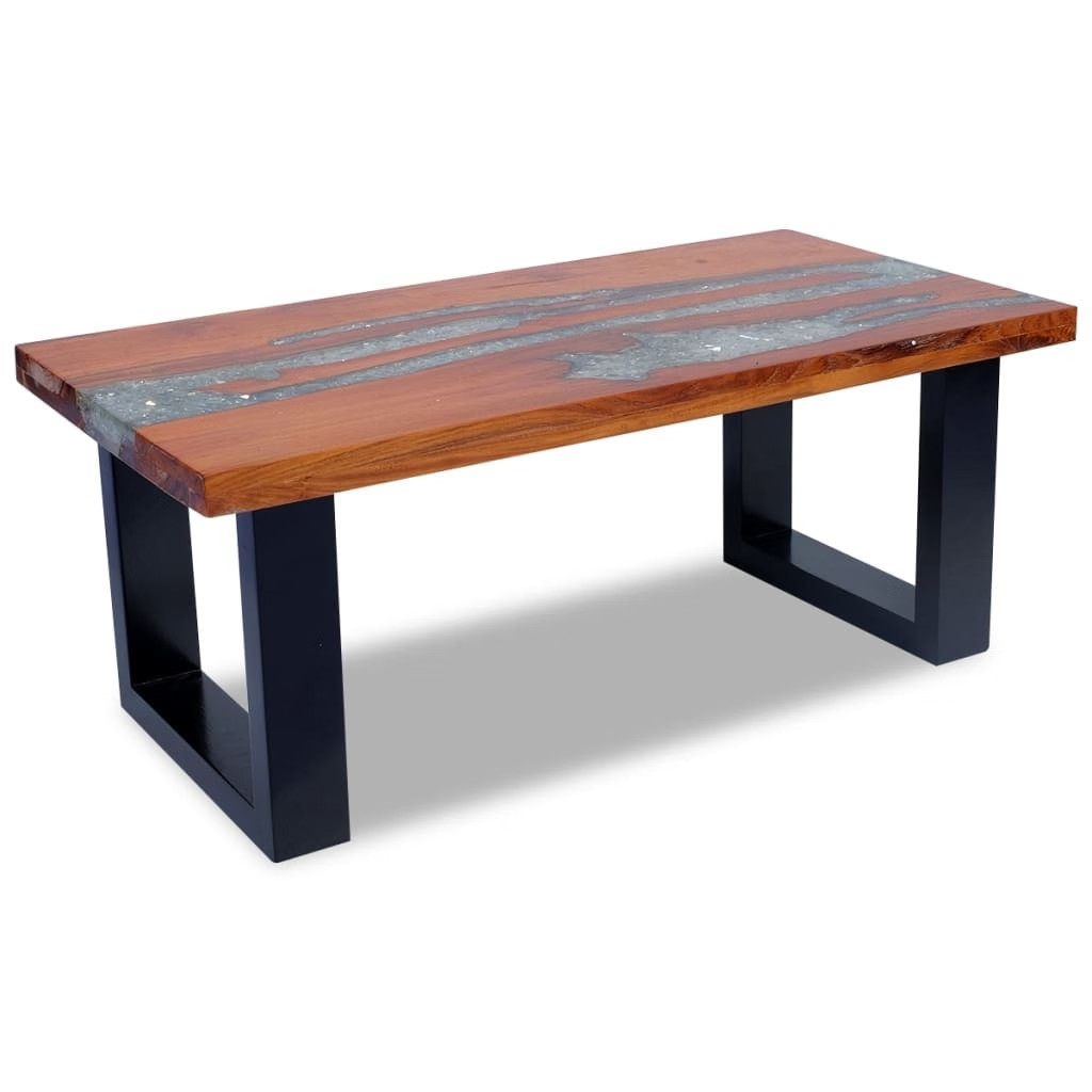 Coffee Table Teak Resin 39.4″x19.7
