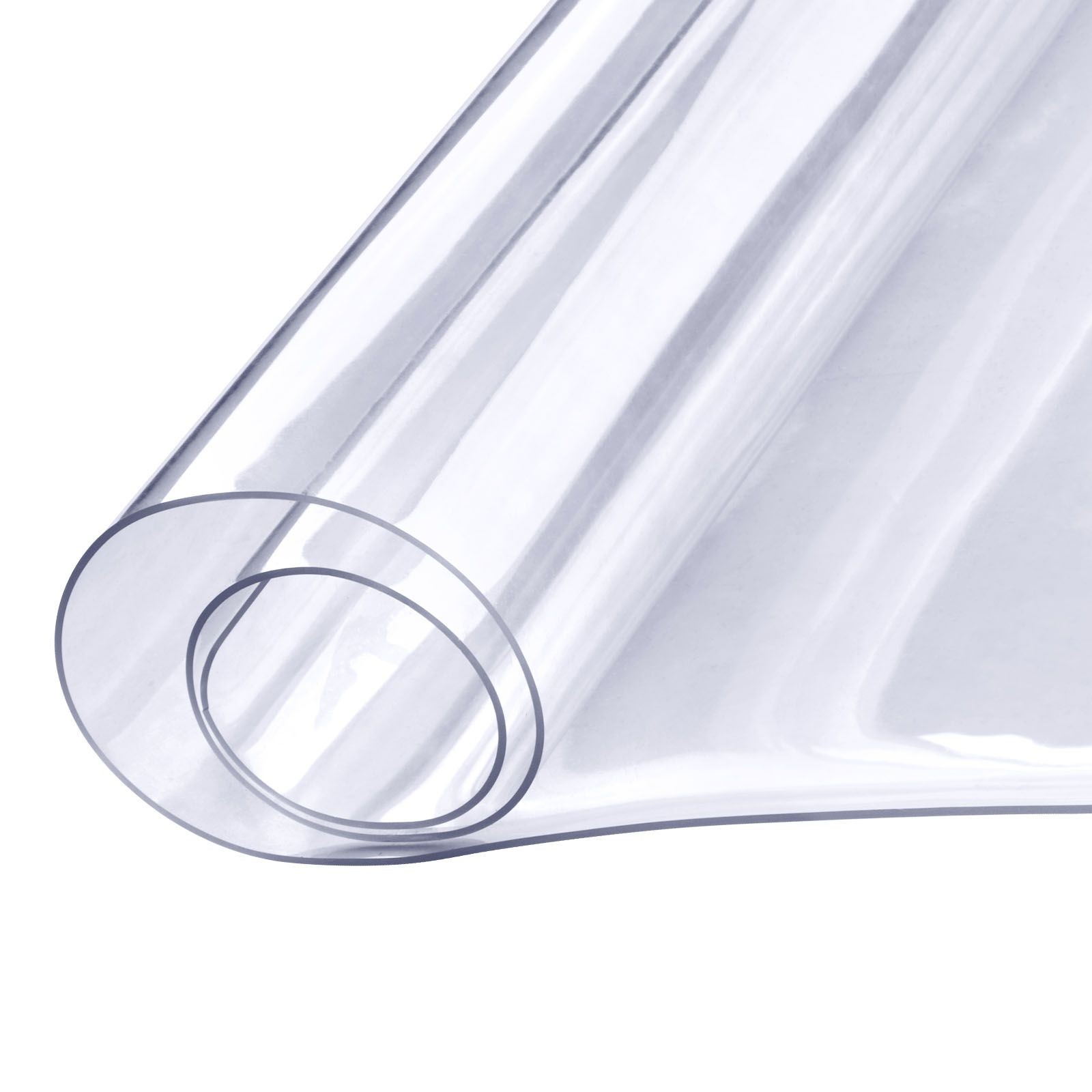 Clear Table Cover Protector, 36″ x 72″ Rectangle Table Cover, 1.5 mm Thick PVC