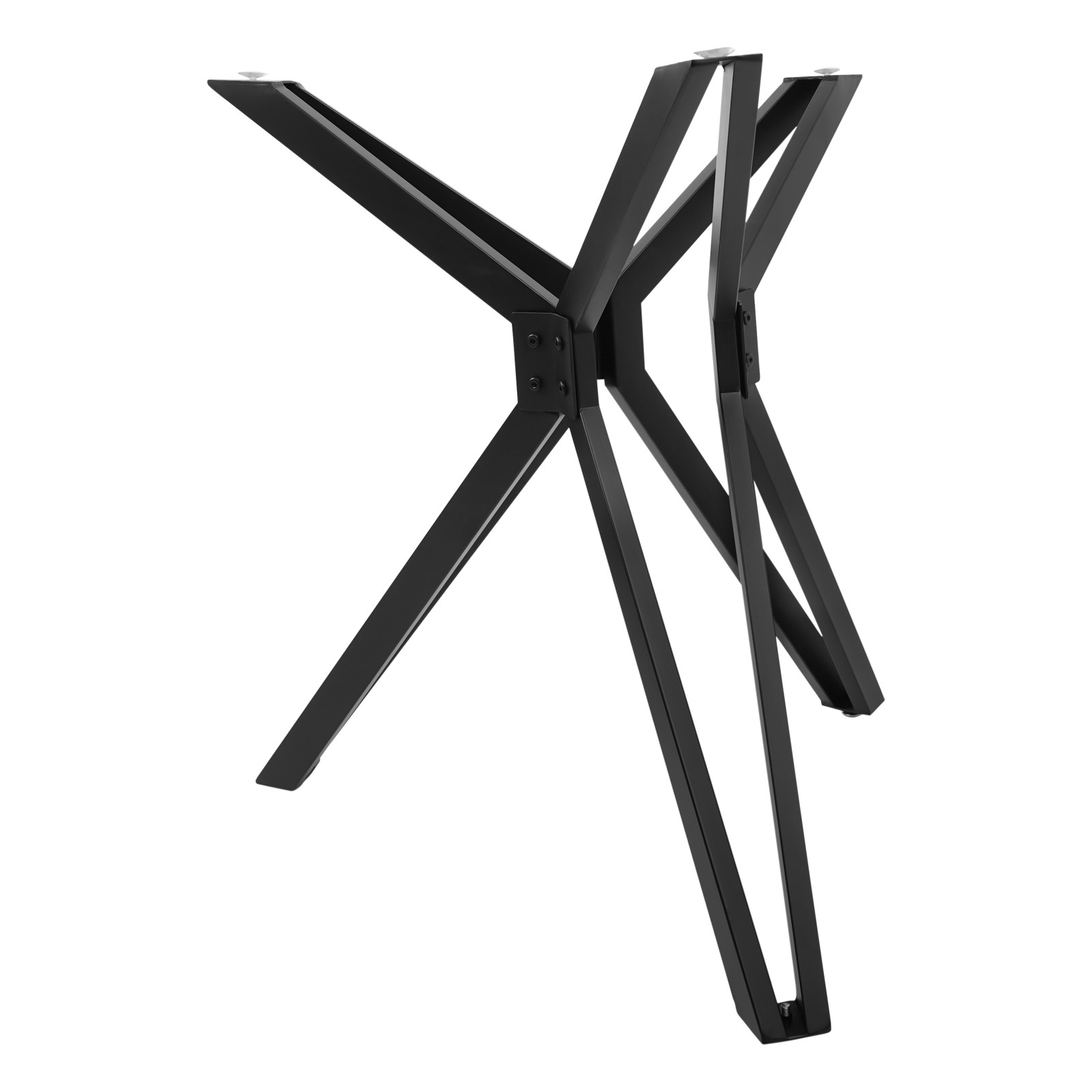 Metal Table Base 26*28.4in Heavy Duty Legs for Glass Marble Wood Table Tops