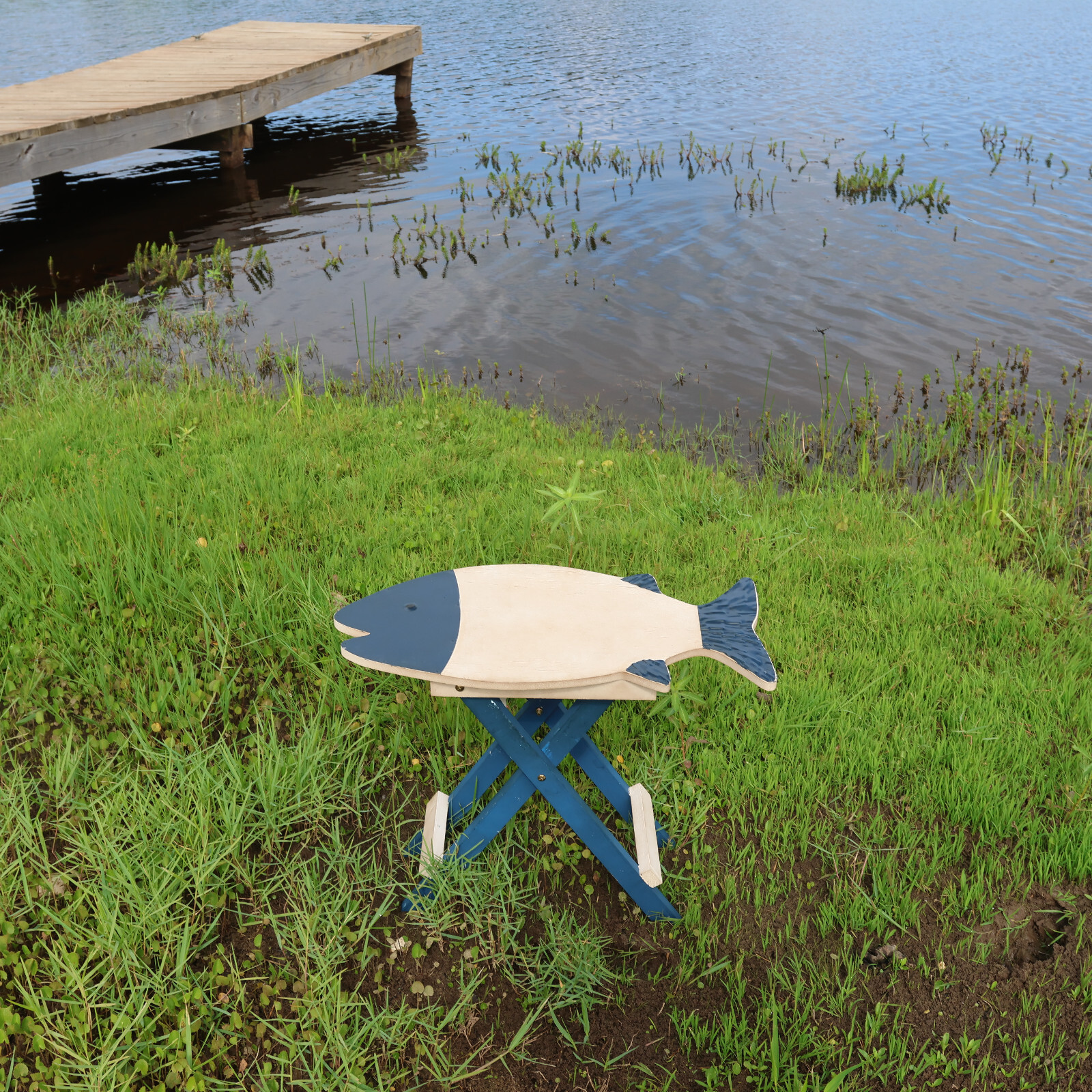 FISH TABLE, Beach Home Decor, Fish Shape, Side Table, Beach decor