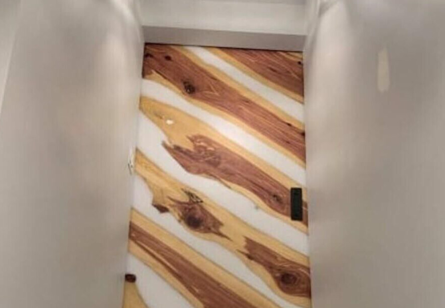72″x30″ Custome Made River Epoxy Home Door, Handmade,Epoxy River Door ,Barn door