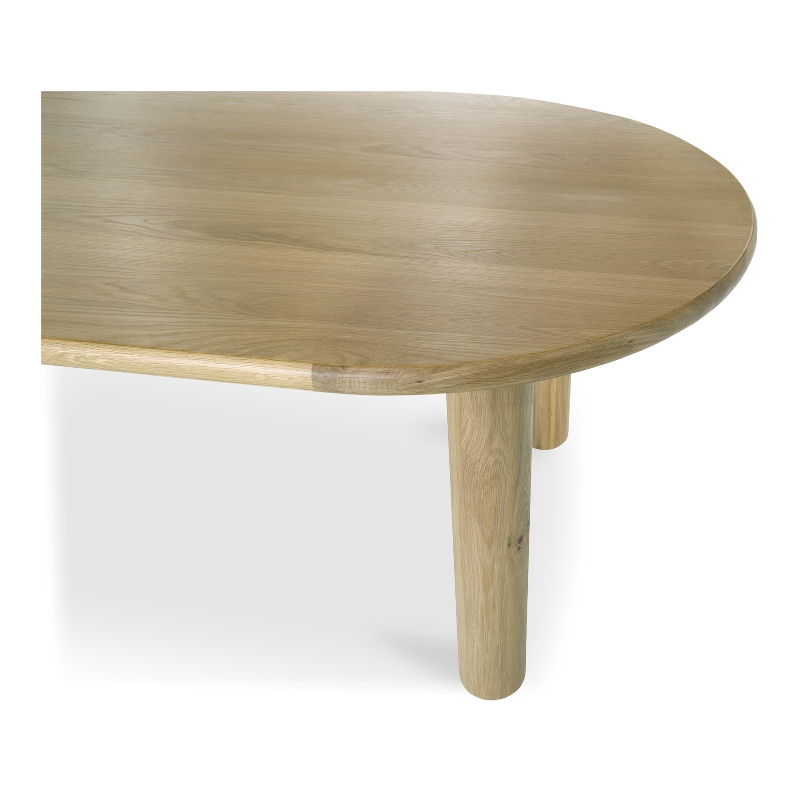 Moe’s Home Collection MILO Wood Dining Table Natural Color