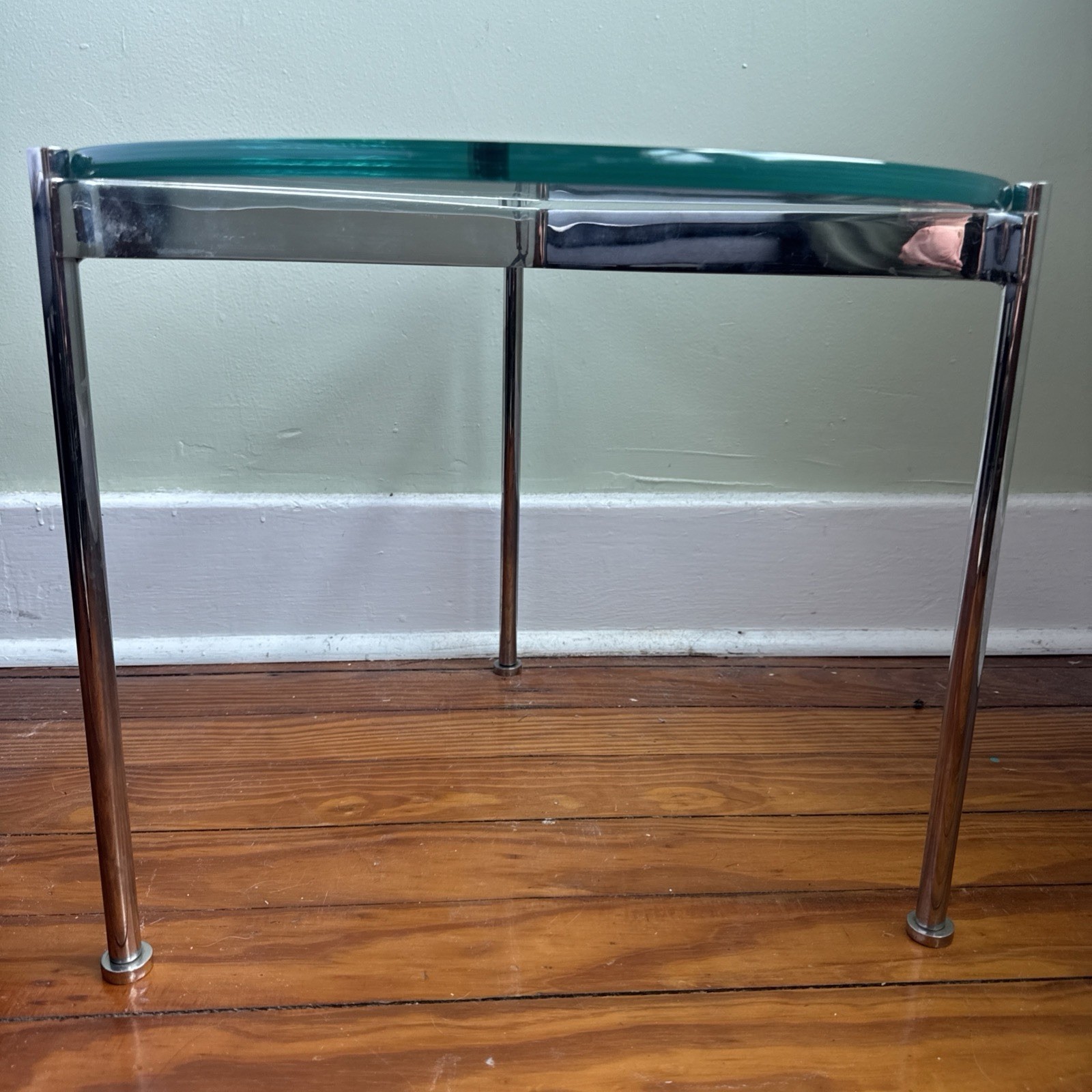 Vtg 70s Ward Bennett Claw Side Table Brickel Associates Minimalist Industrial