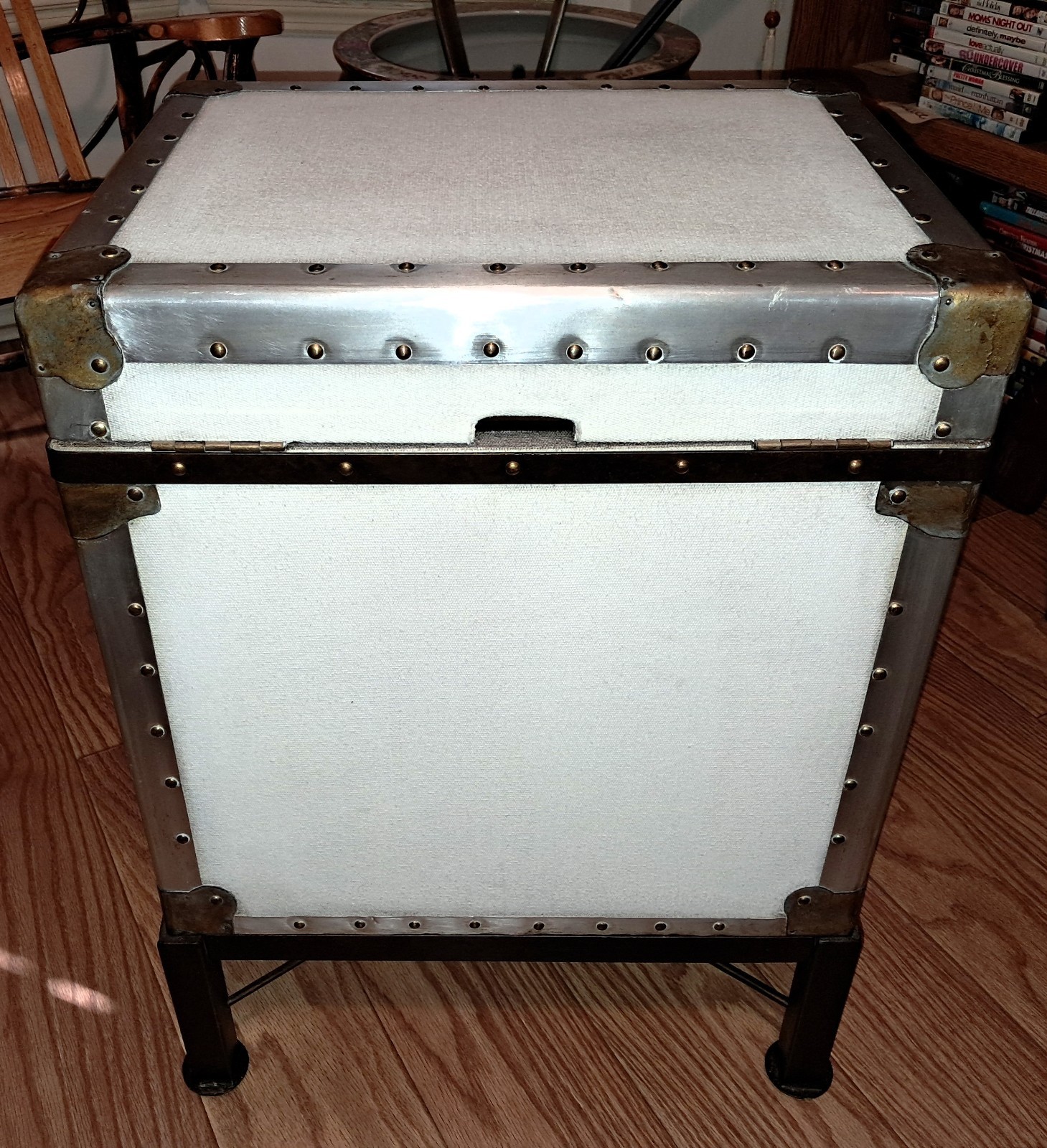 Pottery Barn Trunk End Table Ludlow —- $699.00 + tax