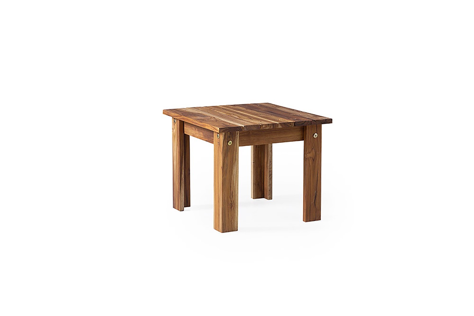 Teak wood side table