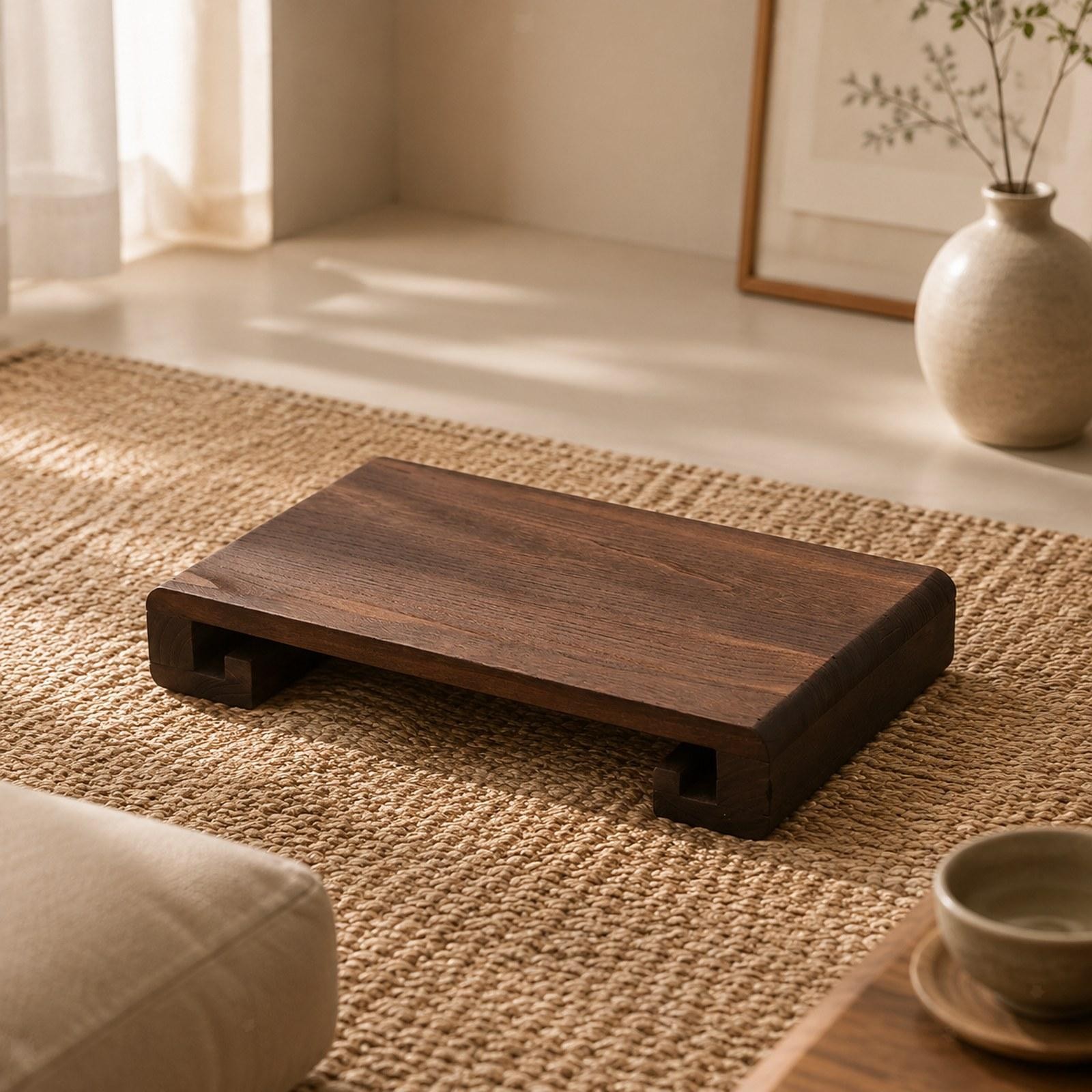 Altar Table Tatami Low Sitting Coffee Table Chinese Tea Floor Table