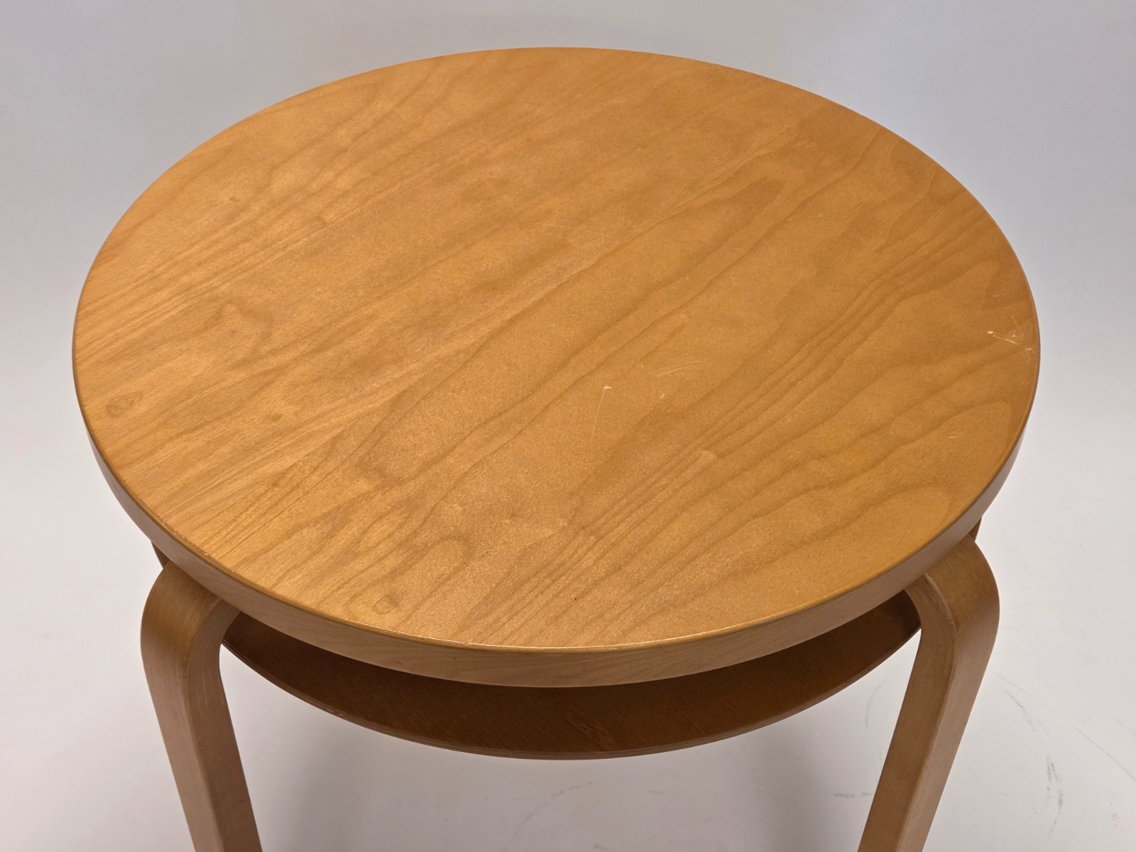 Alvar Aalto Artek Club Table Finland L-legged Birch Original