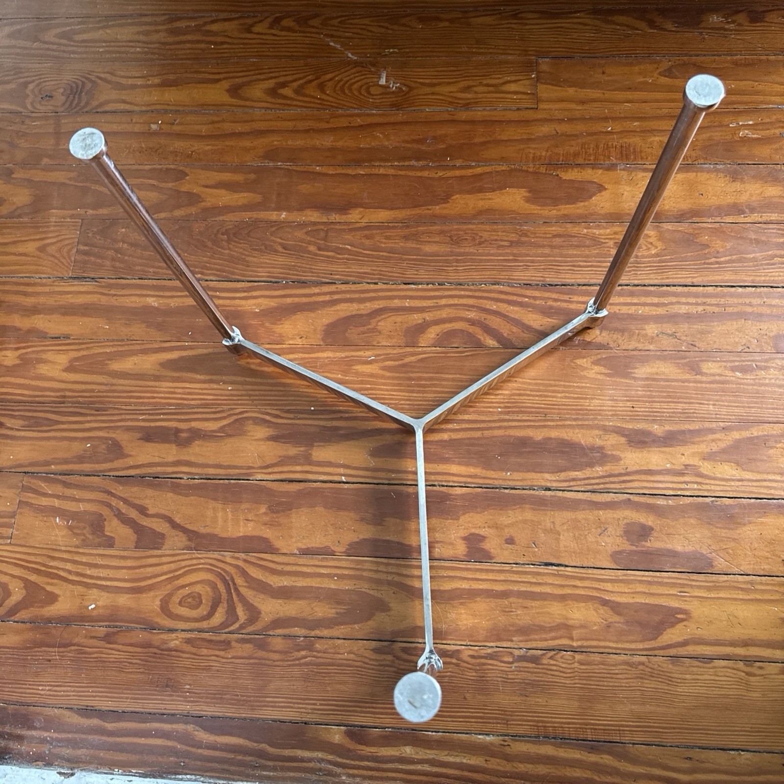 Vtg 70s Ward Bennett Claw Side Table Brickel Associates Minimalist Industrial