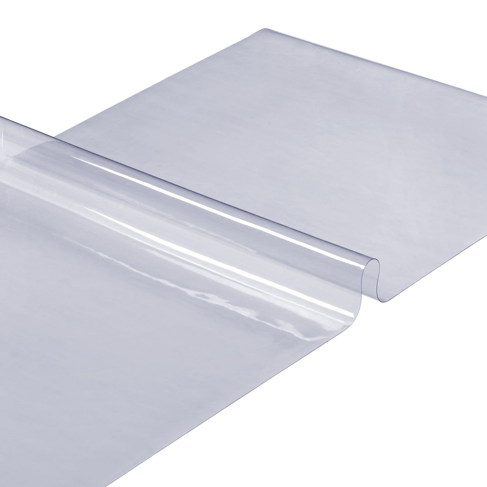 Clear Table Cover Protector, 18″ x 36″ Rectangle Table Cover, 1.5 mm Thick PVC