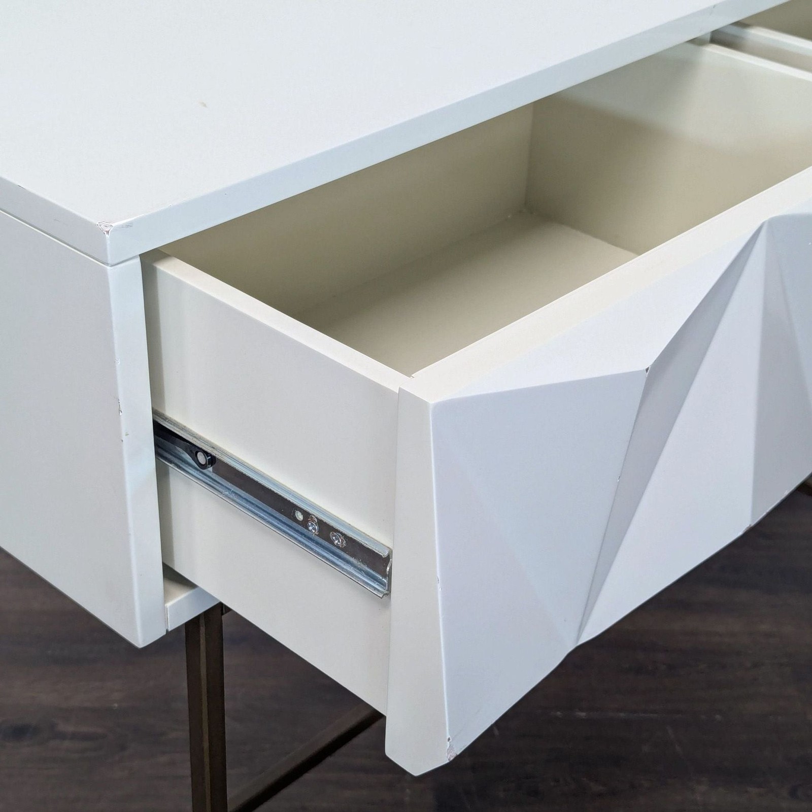 West Elm Sculpted Geo Console
