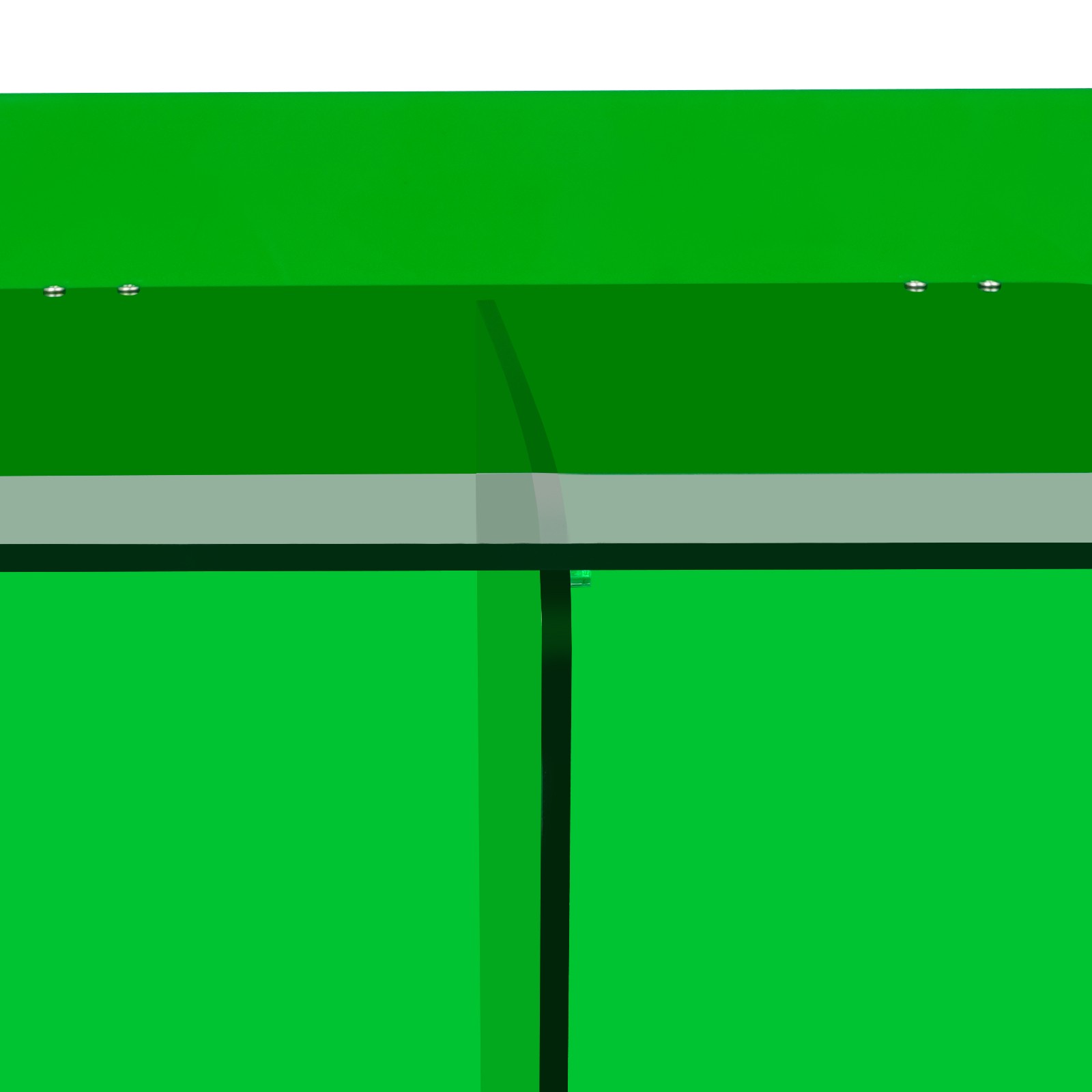 Acrylic Side Table, End Table, Free Standing Green Modern Bedside Table