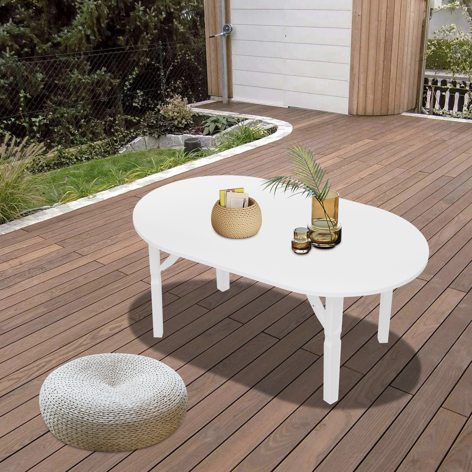 Portable Folding Coffee Table Foldable Small Coffee Table for Living Room