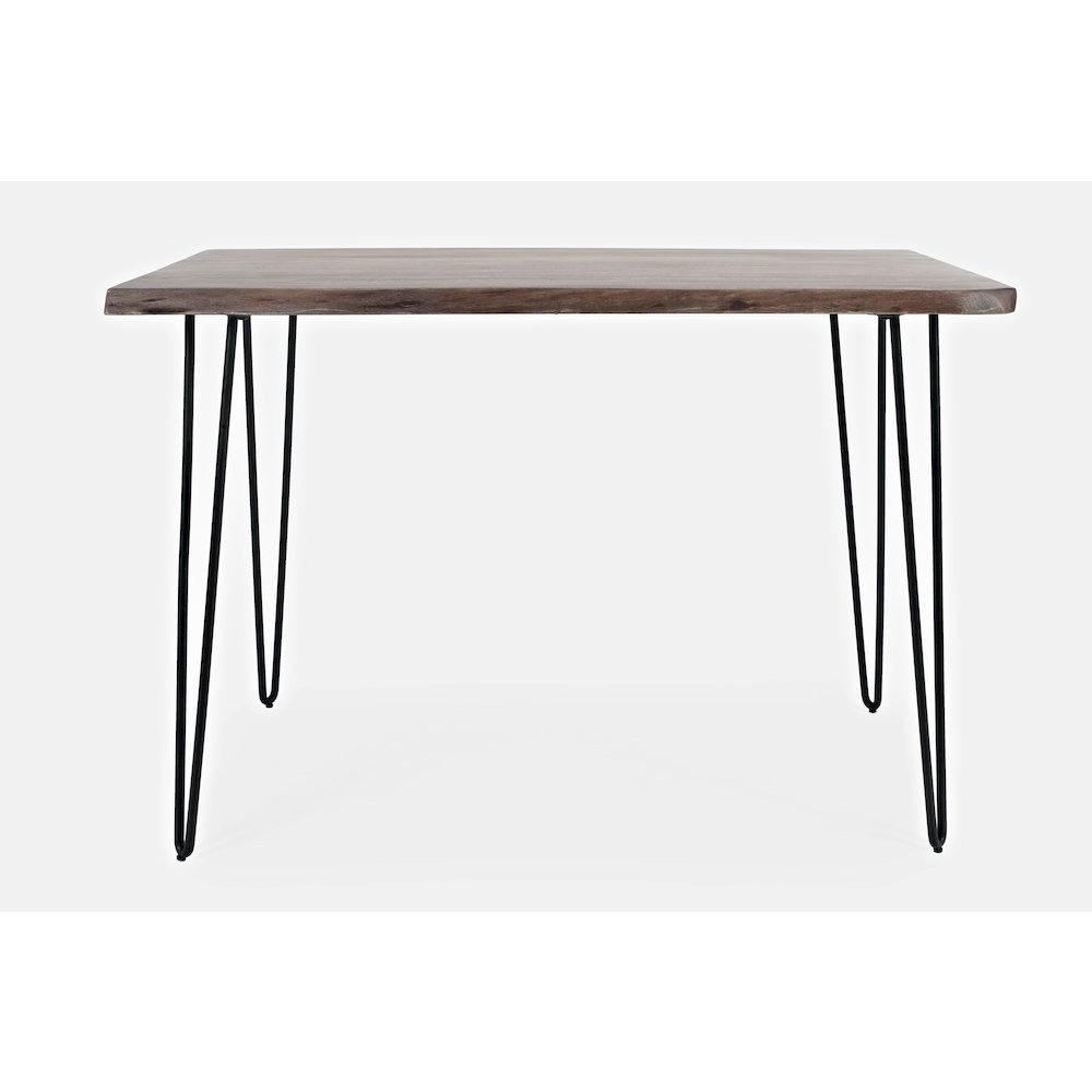 Nature’s Edge 52” Modern Solid Wood Live Edge Counter Height Dining Table