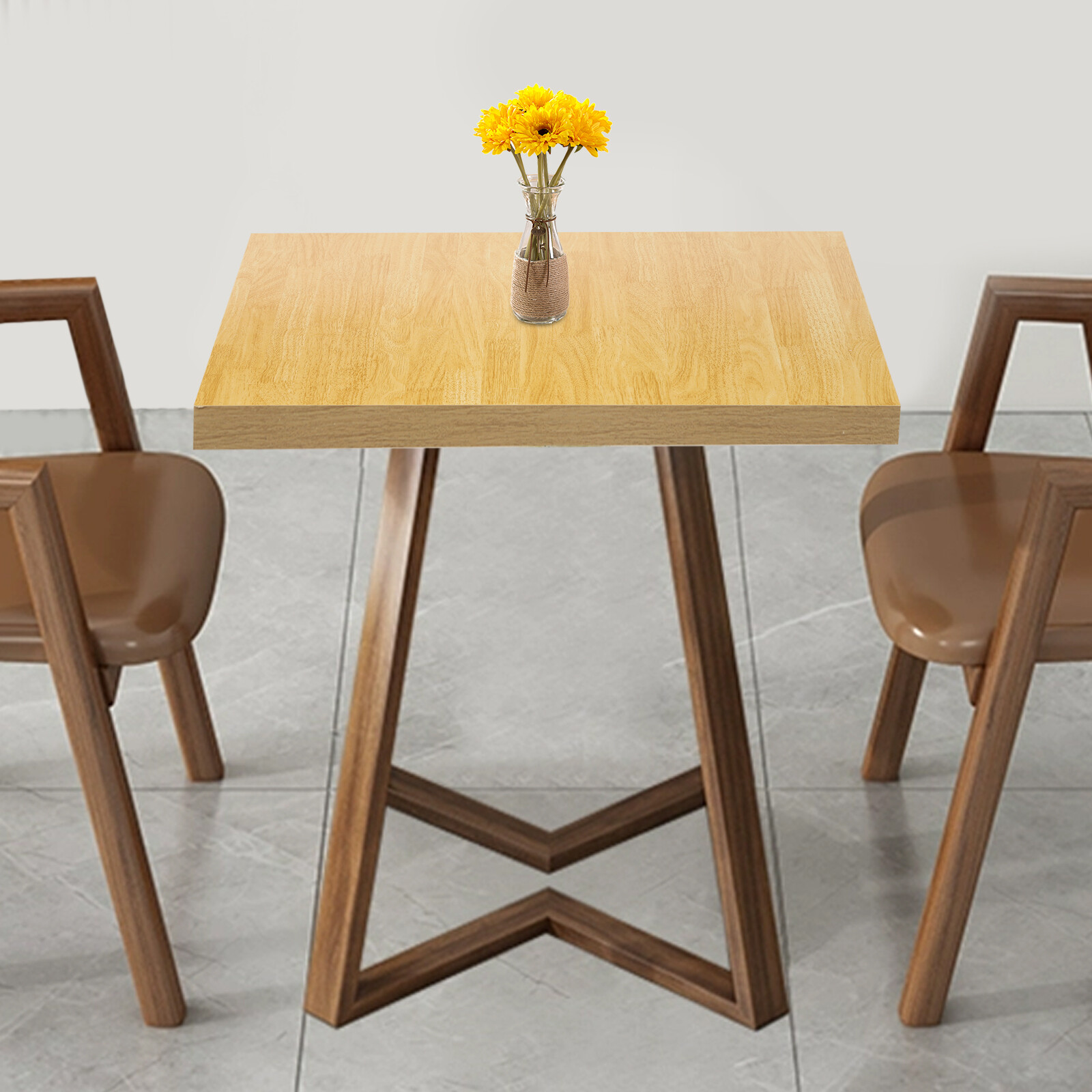NEW Tabletop Square Table Top Can Paired with Metal, Wood, Stone Table Legs