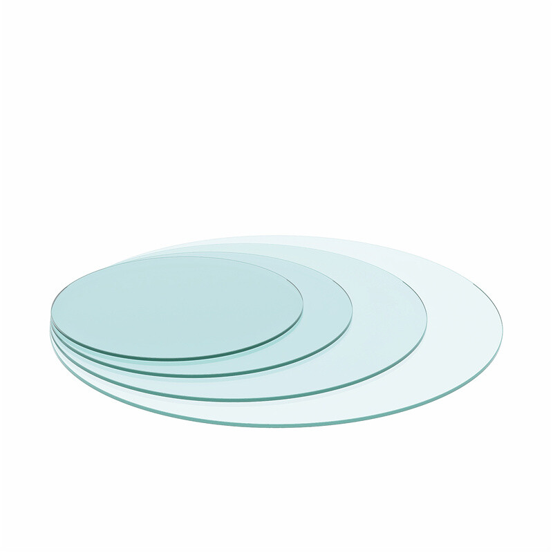 20″-36″ Inch Round Tempered Glass Table Top 1/4″ Inch Thick Flat Polished Edge