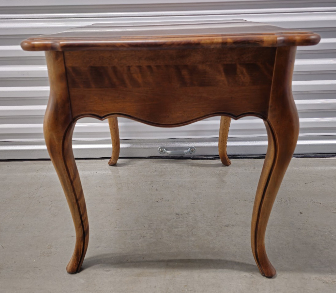 Ethan Allen Country French Lamp Table, Item #26-8303 in #236 Fruitwood Finish B