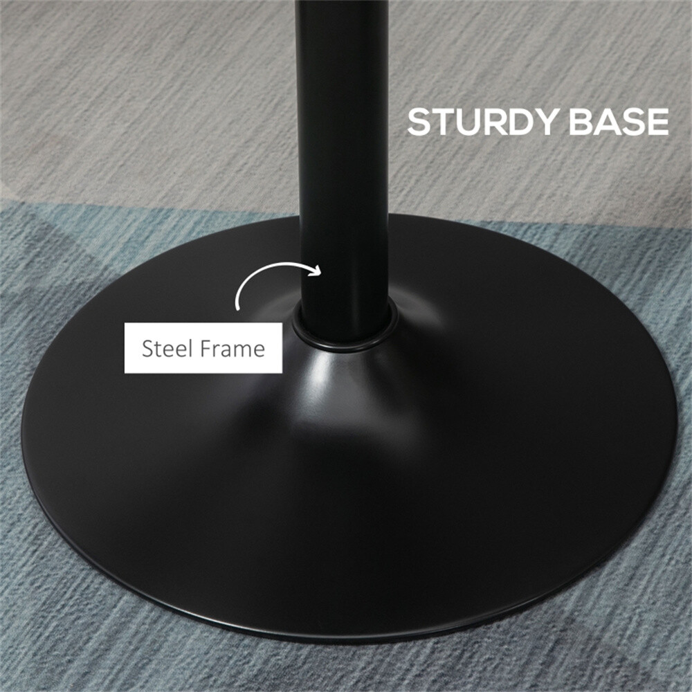 Coffee Table Rust-resistant Metal Frame for Extra Sturdy and Stable Support