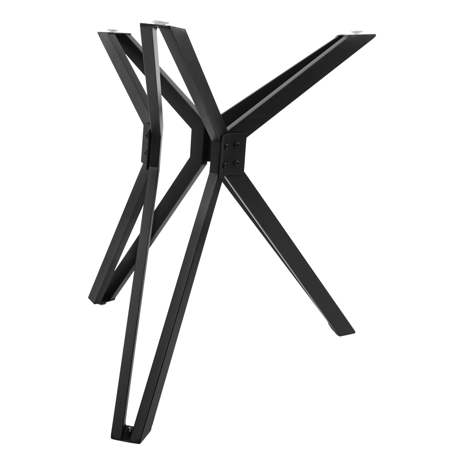 Metal Table Base 26*28.4in Heavy Duty Legs for Glass Marble Wood Table Tops