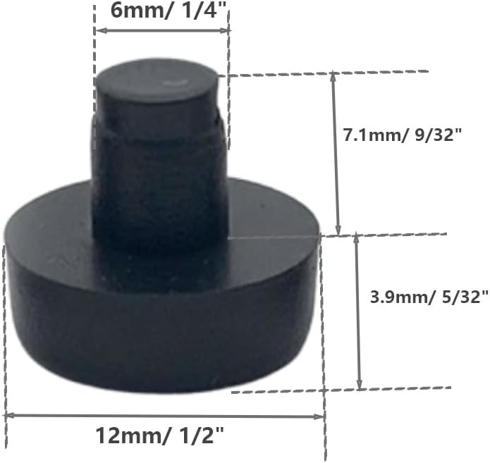 Durable PVC Glass Top Bumpers – 40 Pack for Furniture Protection and Cushioning