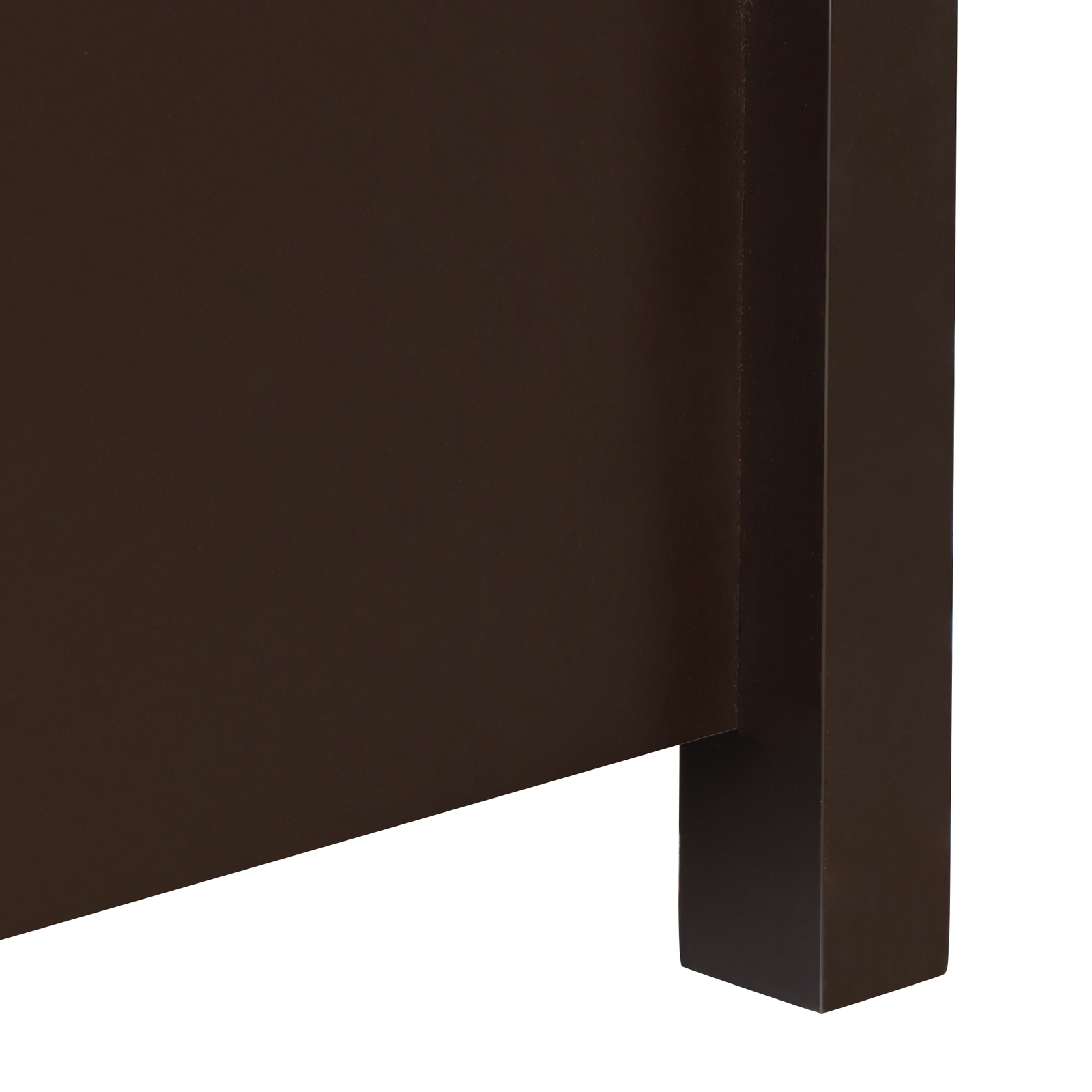 Chairside End Table with 2 Drawer and Shelf Narrow Side Table Home Decor Storage