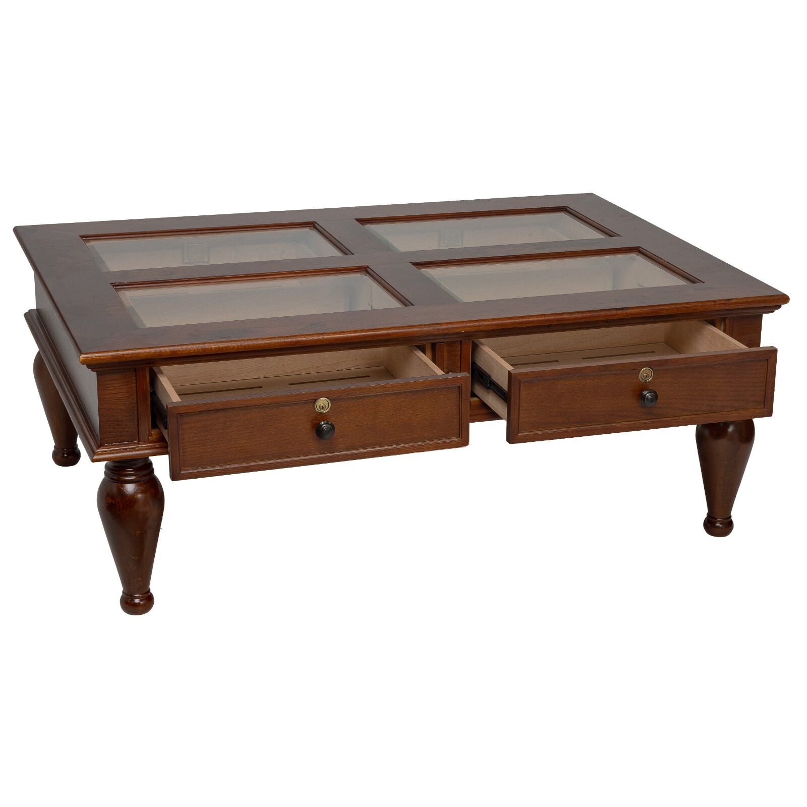 Quality Importers Trading HUM-CTH-M Coffee Table Humidor