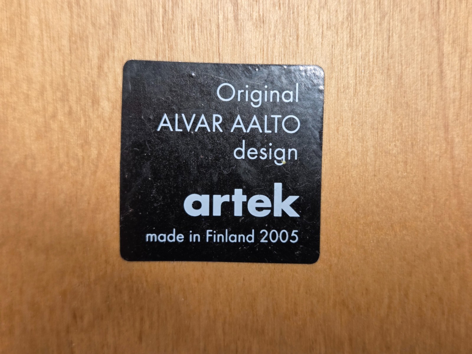 Alvar Aalto Artek Club Table Finland L-legged Birch Original