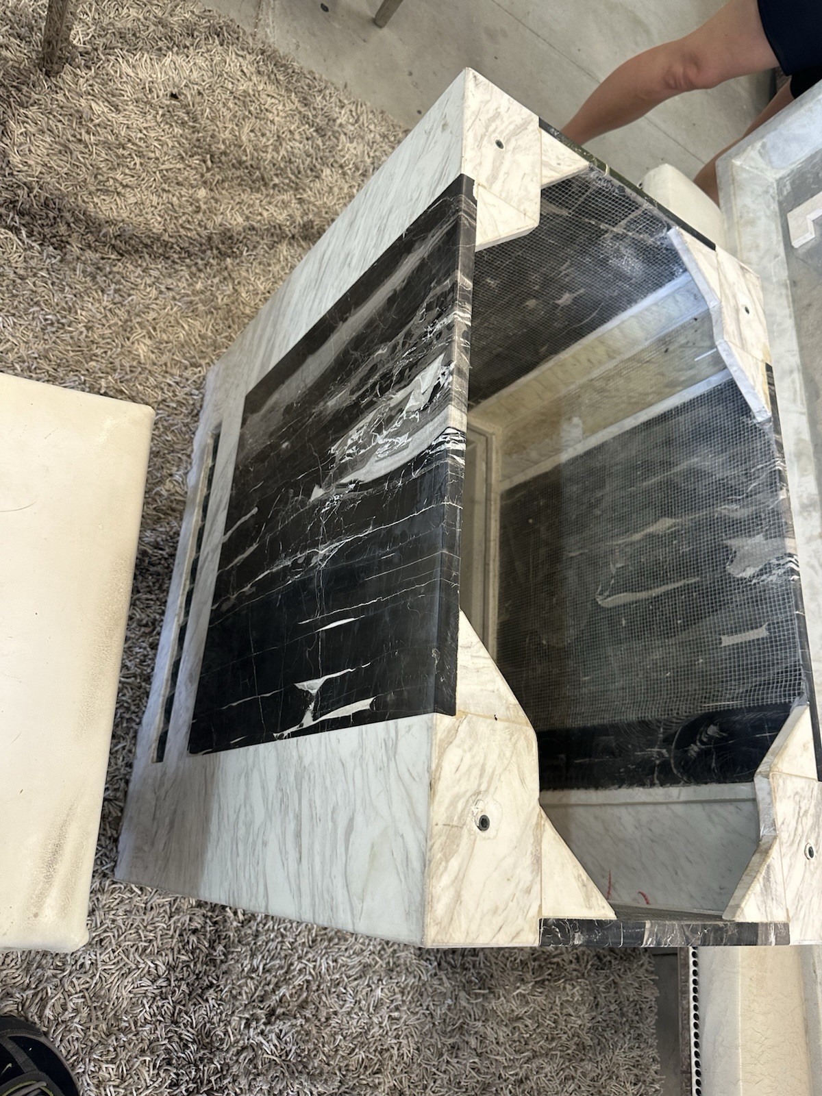Solid Marble Table Top And Base